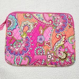 Vera Bradley Laptop Sleeve Quilted Case.